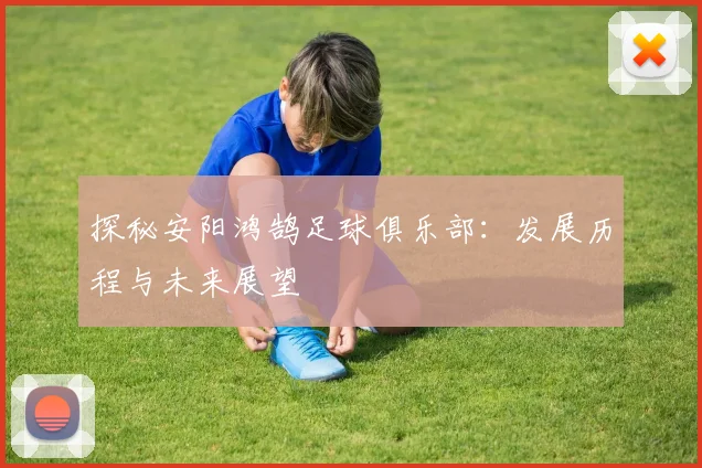 探秘安阳鸿鹄足球俱乐部：发展历程与未来展望